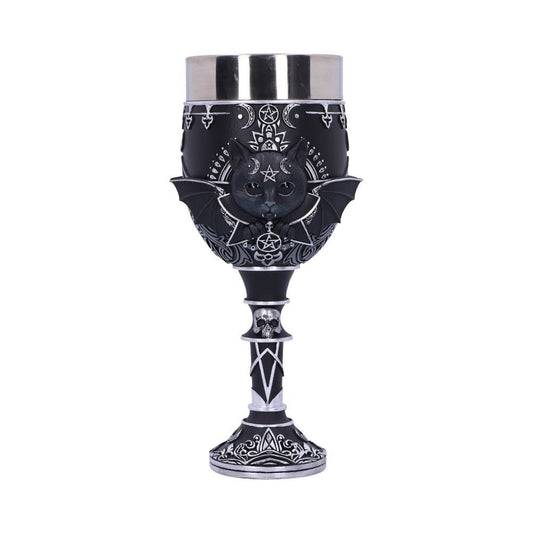 Malpuss Bat Cat Goblet