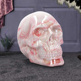 Marbellum Pink Marble Skull (Large)