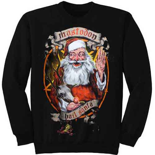 Mastodon Hail Santa Christmas Sweatshirt