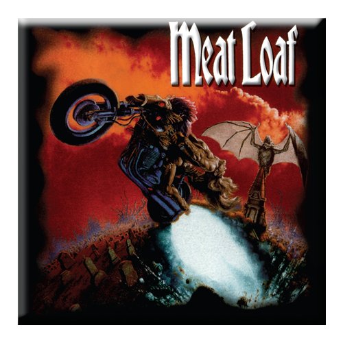 Meatloaf Bat Out Of Hell Fridge Magnet