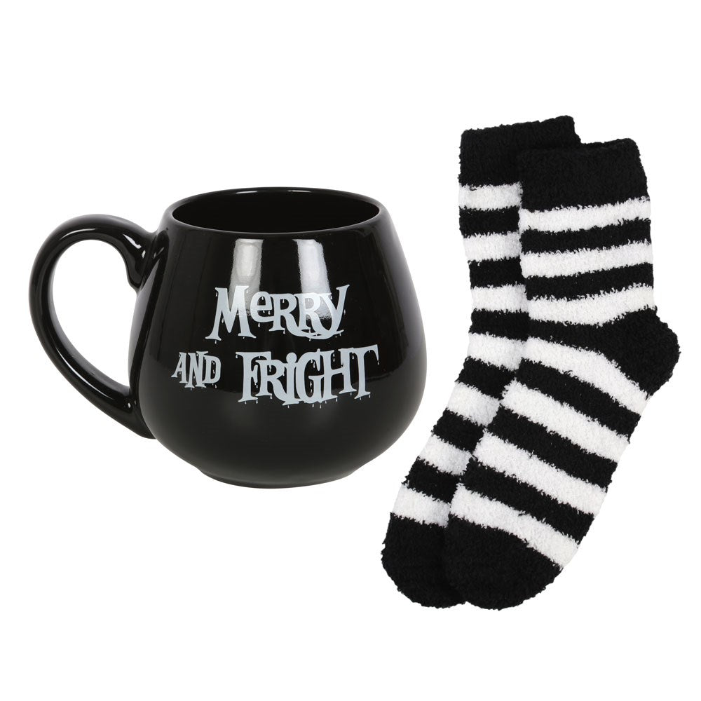 Merry and Fright Mug & Socks Set