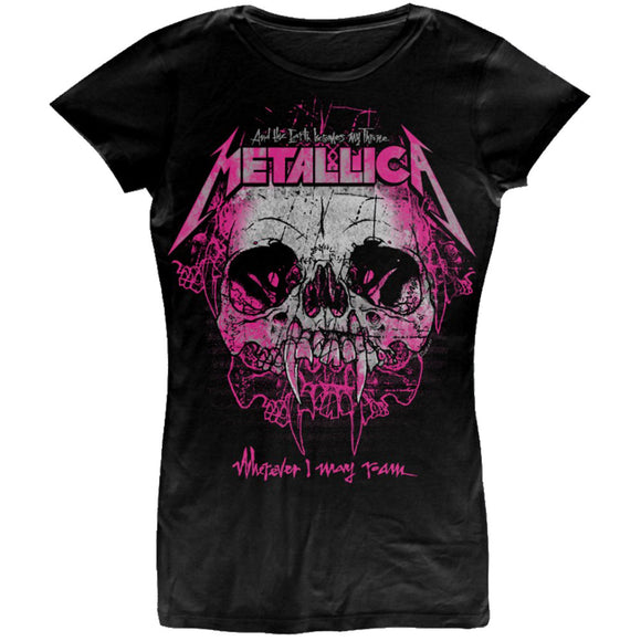 Metallica Ladies T-Shirt: Wherever I May Roam (XL)