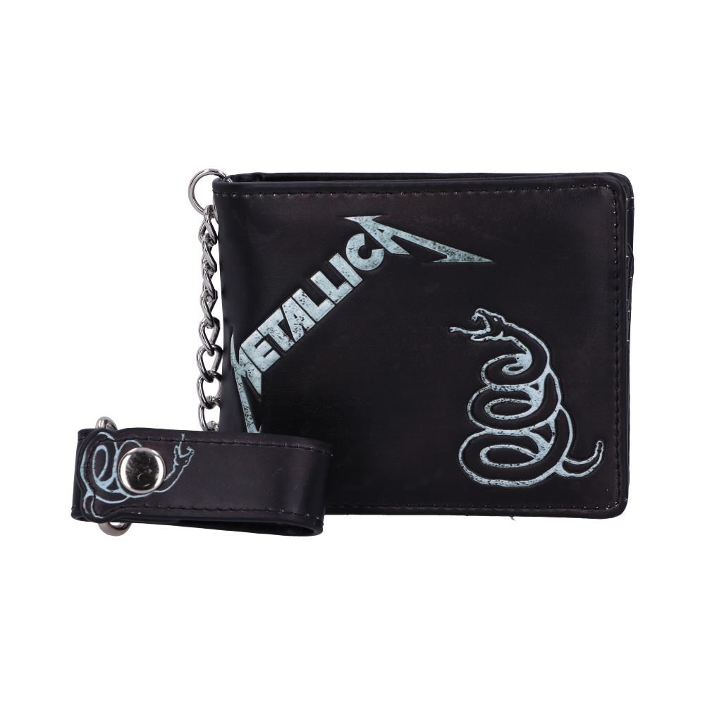 Metallica Black Album Wallet with Chain