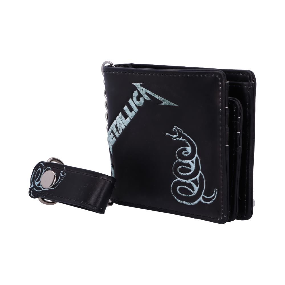 Metallica Black Album Wallet with Chain