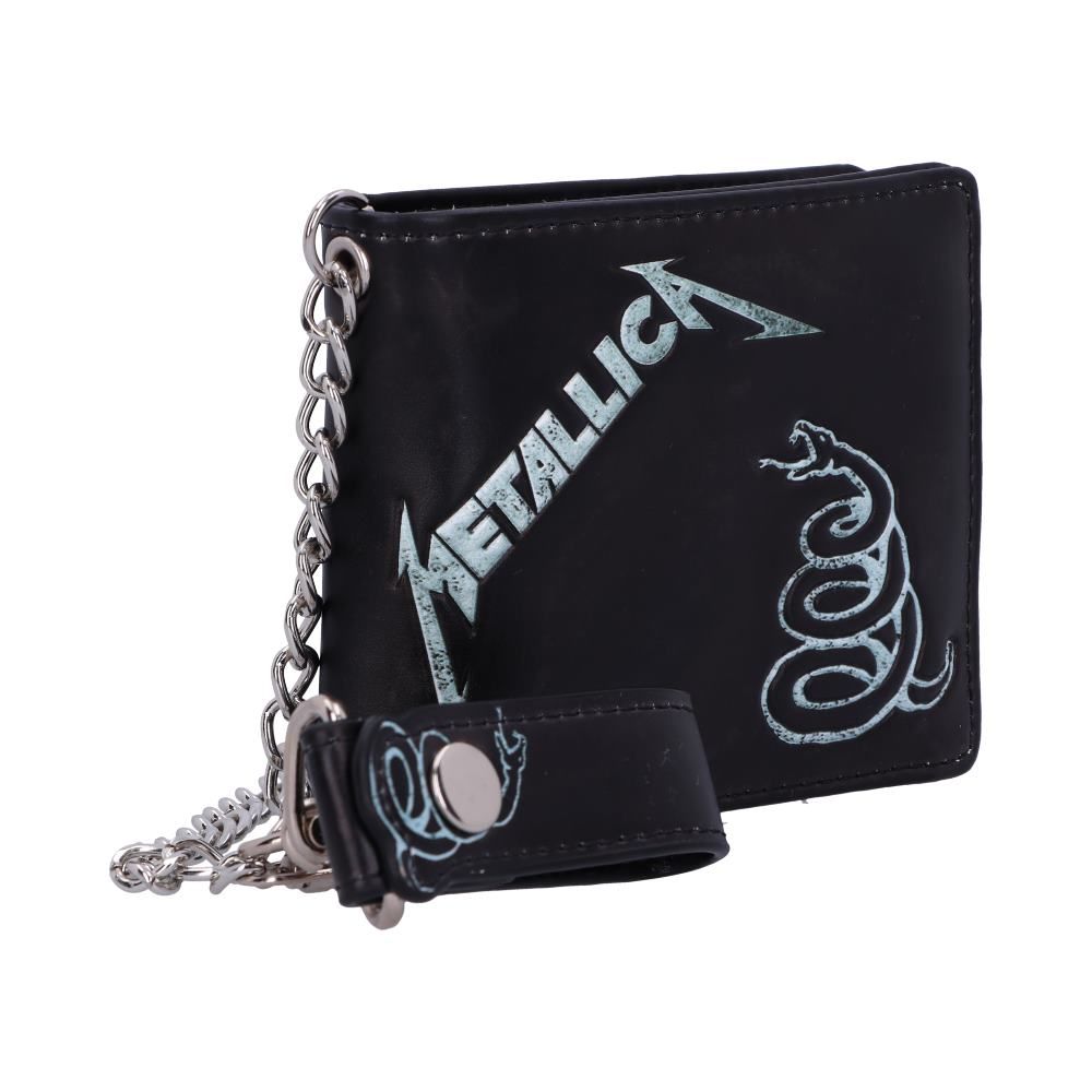 Metallica Black Album Wallet with Chain