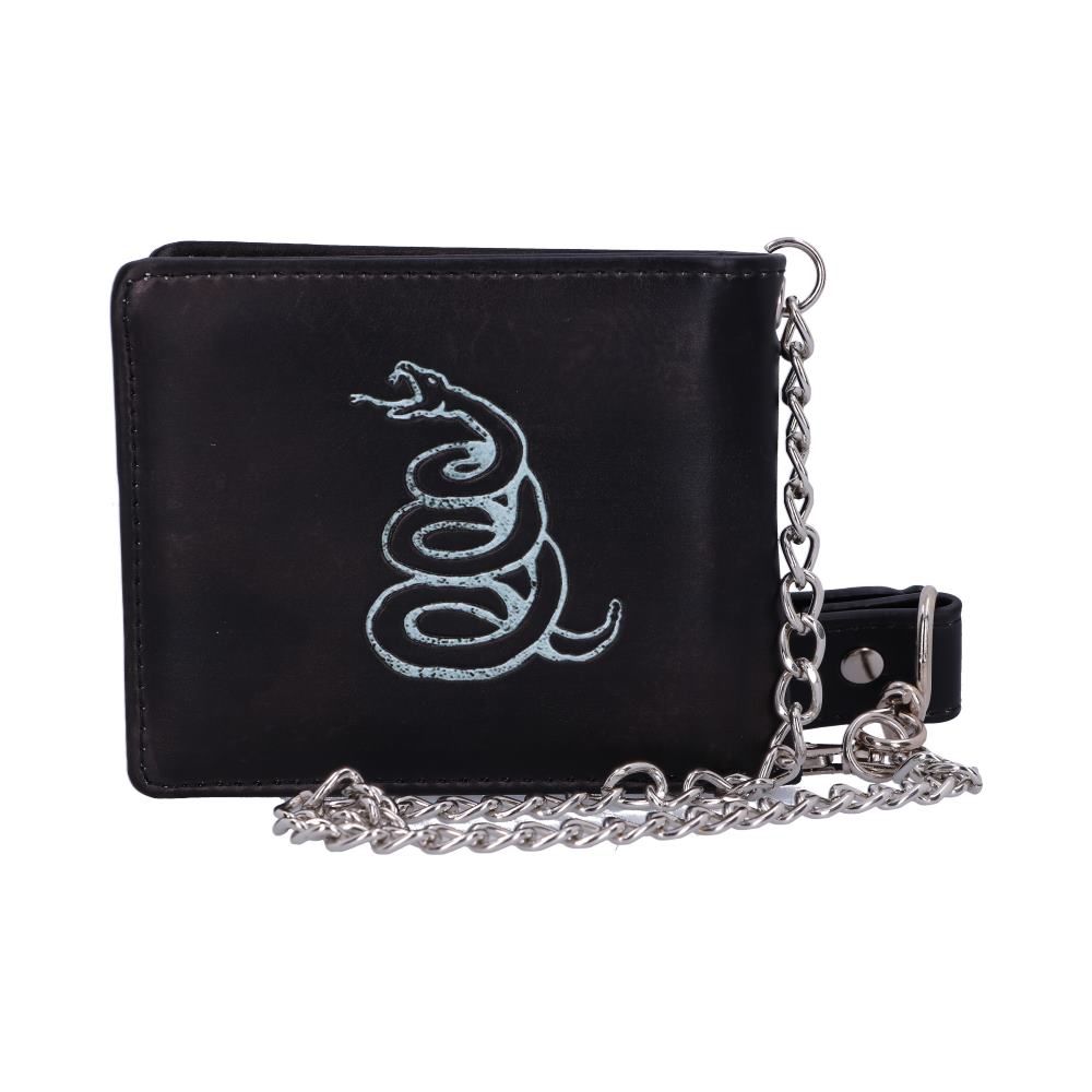Metallica Black Album Wallet with Chain