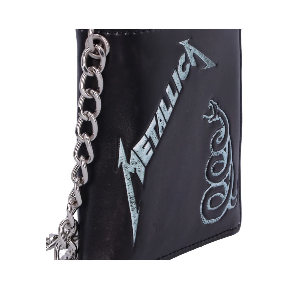 Metallica Black Album Wallet with Chain