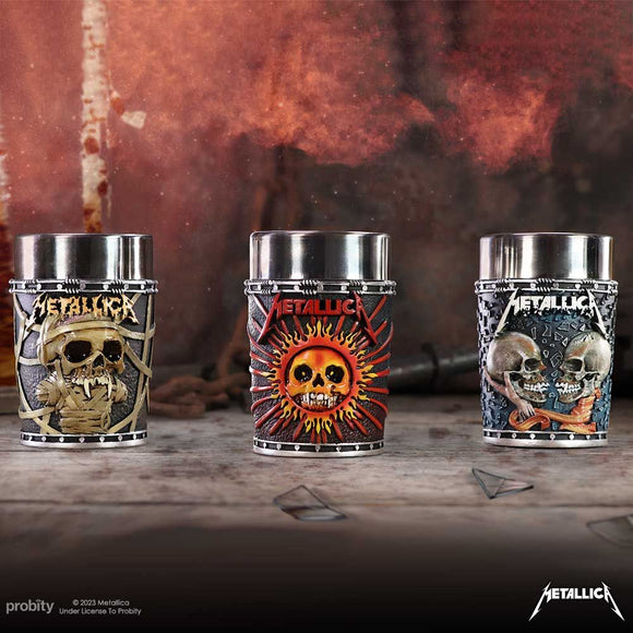 Metallica Collectible Shot Glass set