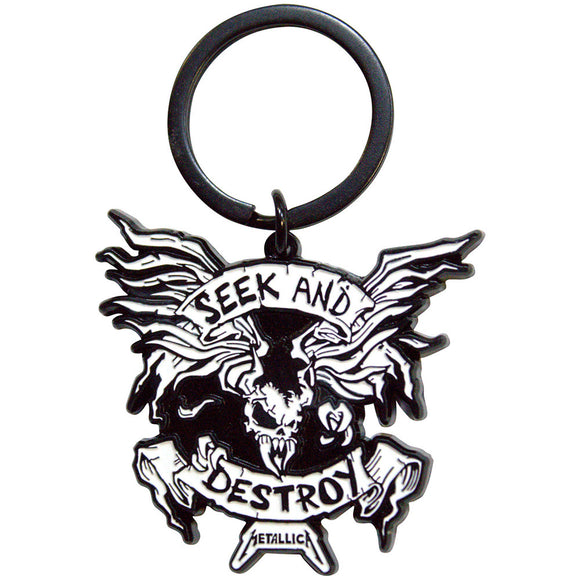 Metallica Seek & Destroy Keyring