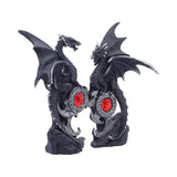Midnight Protectors Set of 2 Dragon Figurines