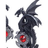 Midnight Protectors Set of 2 Dragon Figurines