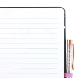 Midnight Moth Notebook with Amethyst Pen