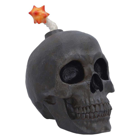 Mind Blown Skull Figurine