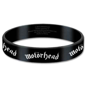 Motorhead Gummy Wristband