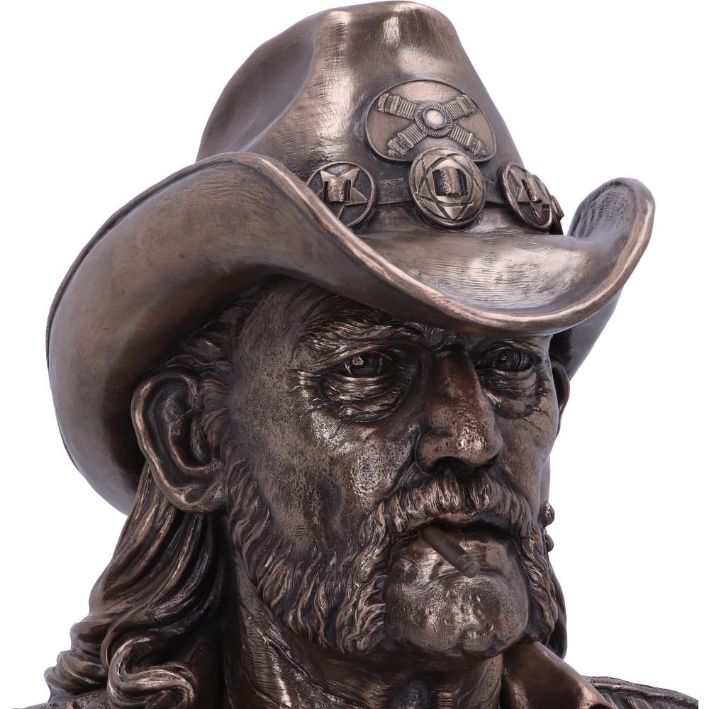 Motorhead Lemmy Bronze Bust 35cm