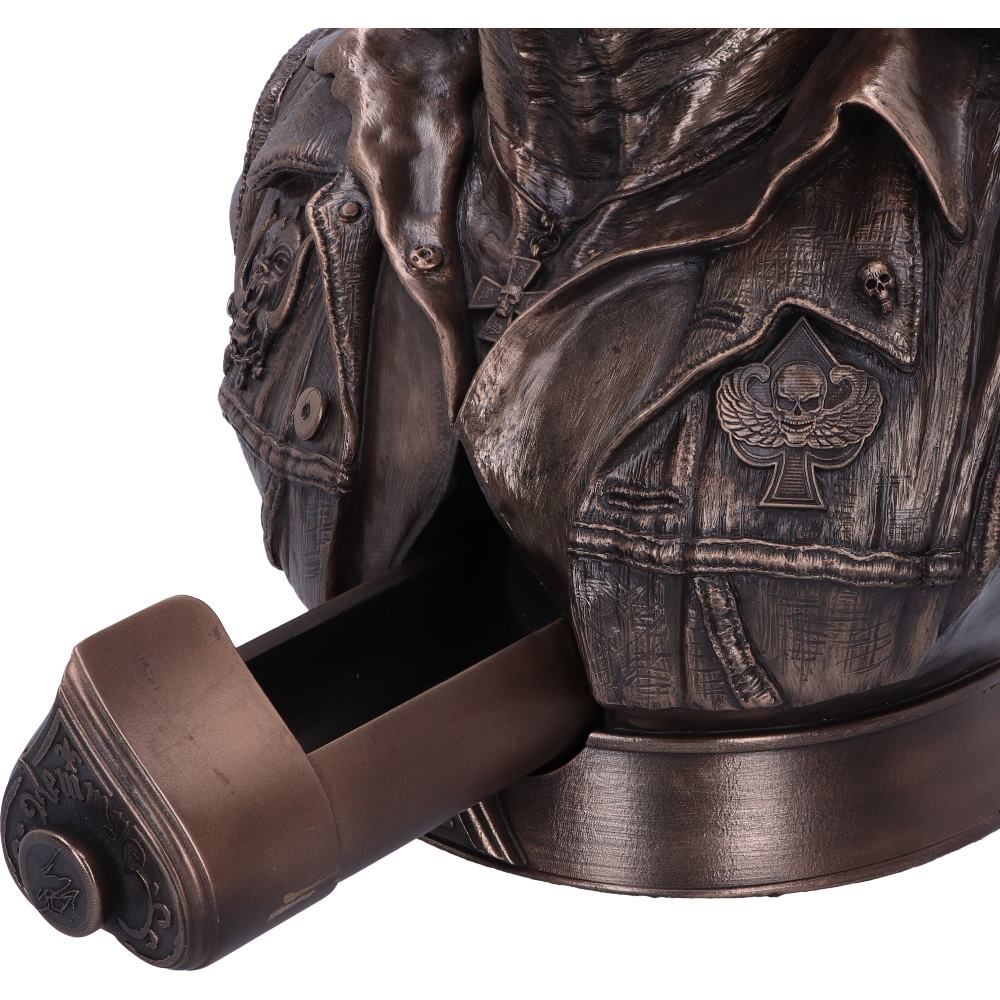 Motorhead Lemmy Bronze Bust 35cm