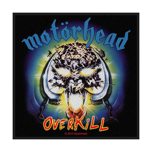 Motorhead Sew On Patch: Overkill