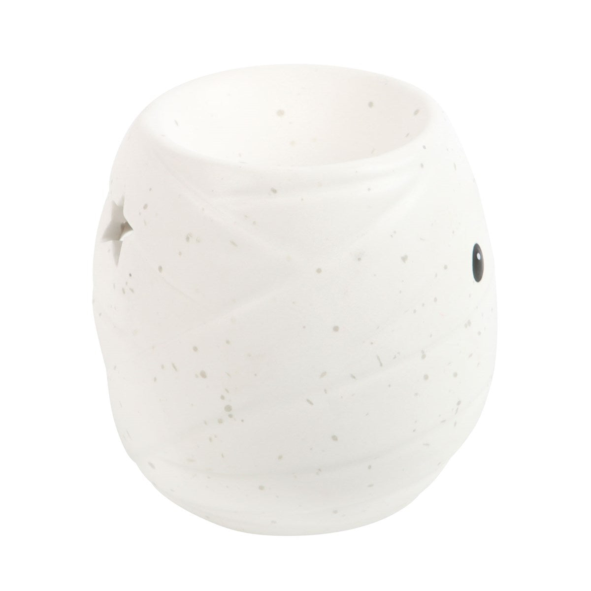 Mummy shaped Halloween oil burner side view