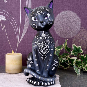 Mystic Kitty Ouija Board Black Cat Ornament