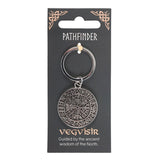 Pathfinder Vegvisir Viking Keyring