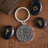 Pathfinder Vegvisir Viking Keyring