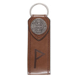 Joy Viking Rune Faux Leather Keyring