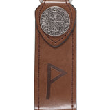 Joy Viking Rune Faux Leather Keyring