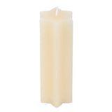 Cream Starry Night Star Shaped Taper Candle
