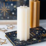 Cream Starry Night Star Shaped Taper Candle