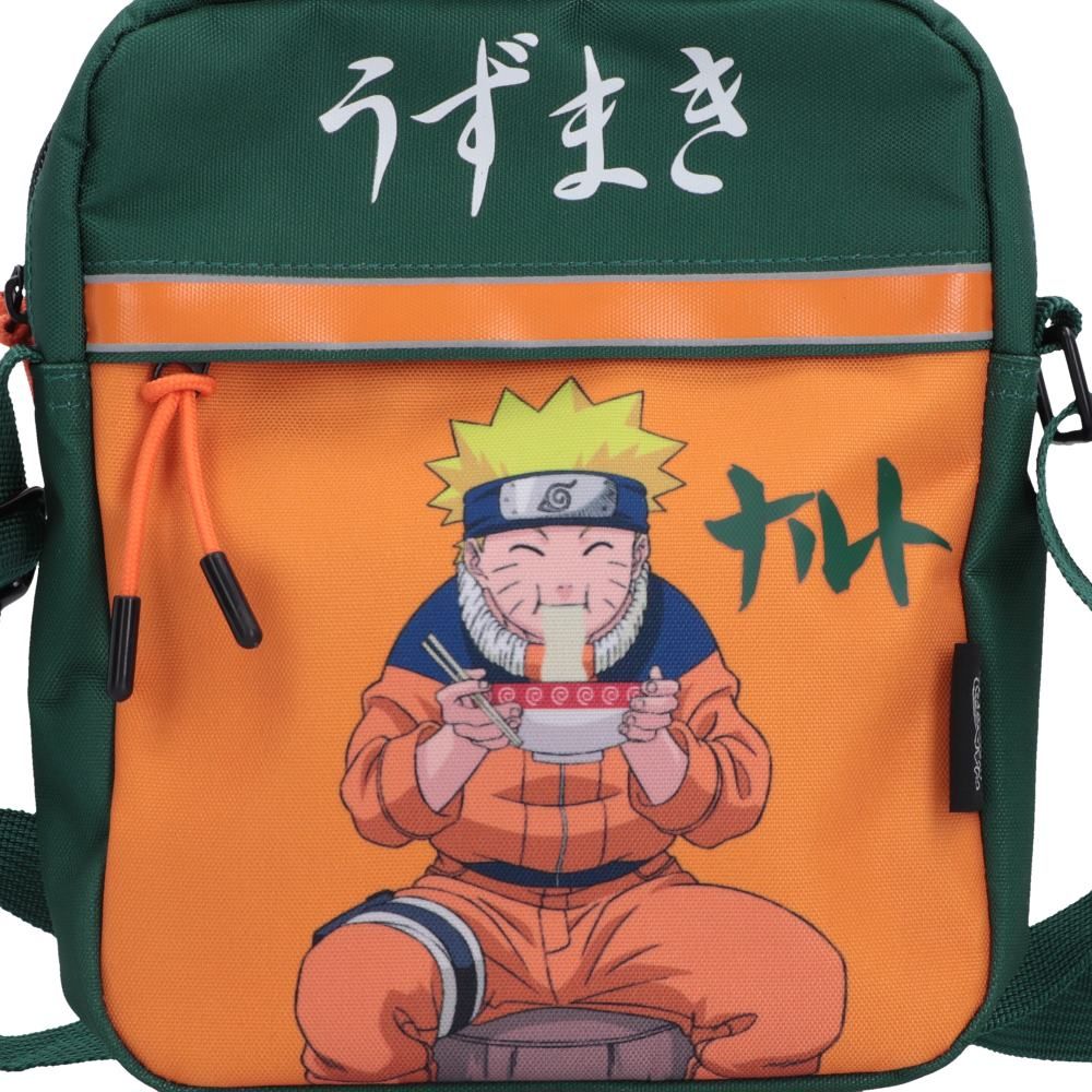 Naruto Ramen Crossbody Bag zipped close image