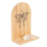 Luna Moth Crystal Incense Holder Shelf