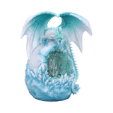 Northern Lights Light Up Dragon Geode Ornament