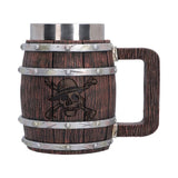 Official One Piece pirate barrel tankard front view