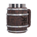 One Piece pirate barrel tankard side view