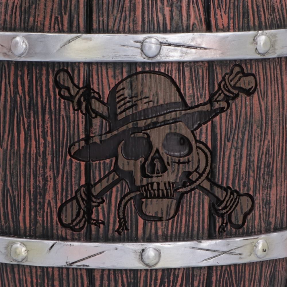 One Piece Jolly Roger tankard close-up