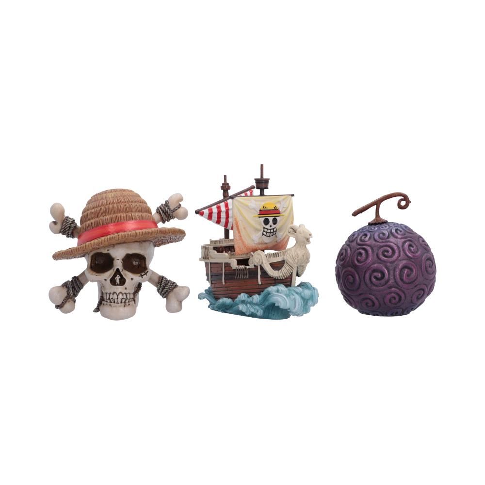 One Piece First Voyage three miniature figurines