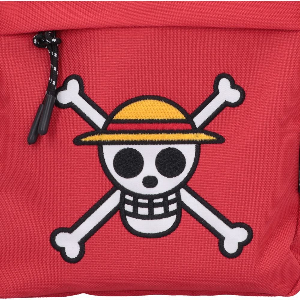 One Piece Straw Hat Pirates Jolly Roger bag detail