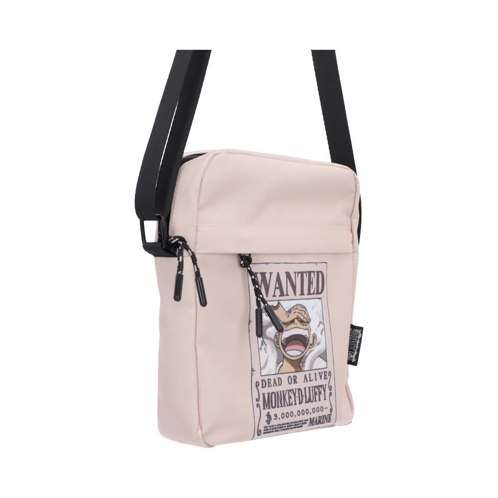 Luffy Wanted Poster crossbody bag side view