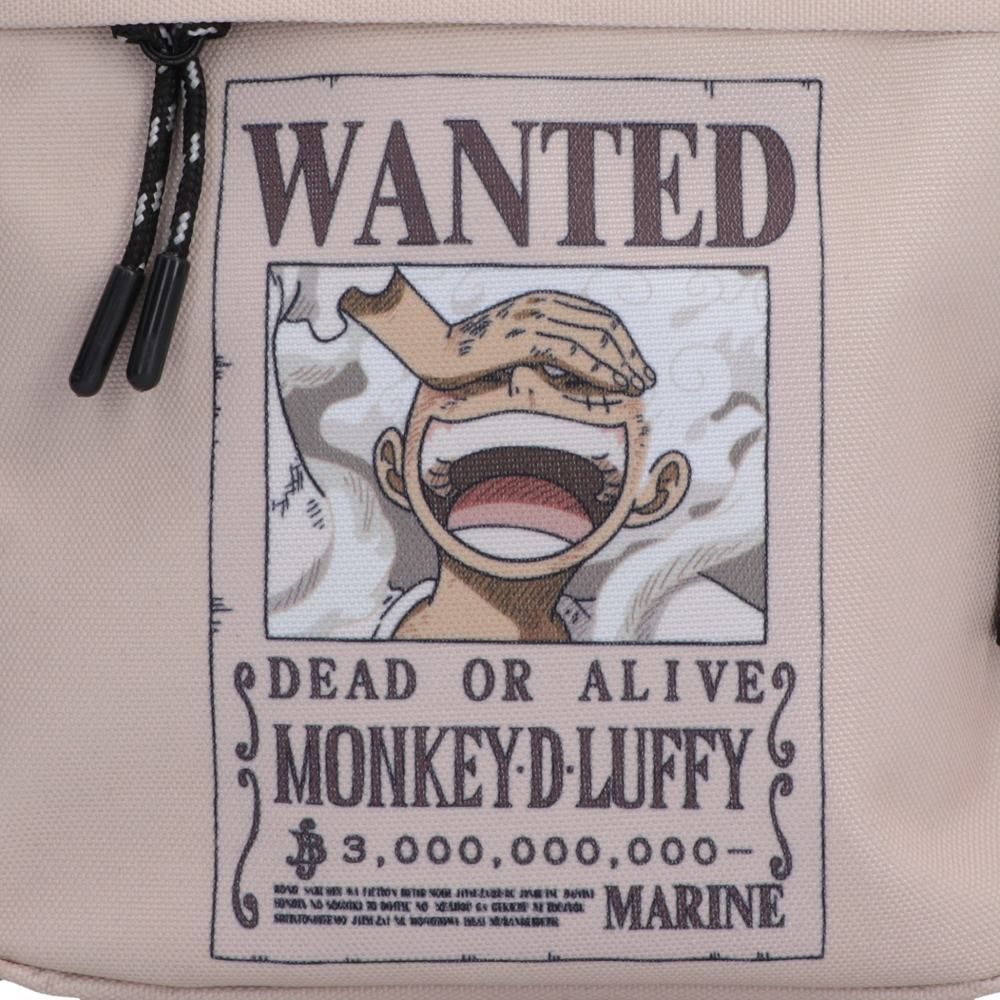 Monkey D Luffy Wanted Poster bag detail