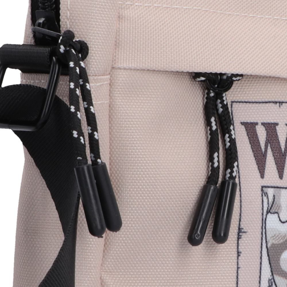 One Piece crossbody bag zipped compartment detail