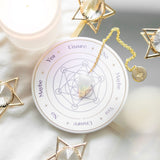 Opalite Crystal Pendulum Divination Kit