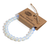 Opalite Crystal Bead Bracelet
