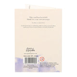 Opalite Triple Moon Necklace Greetings Card