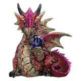 Orb Hoard Red Dragon Figurine