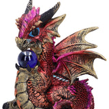 Orb Hoard Red Dragon Figurine