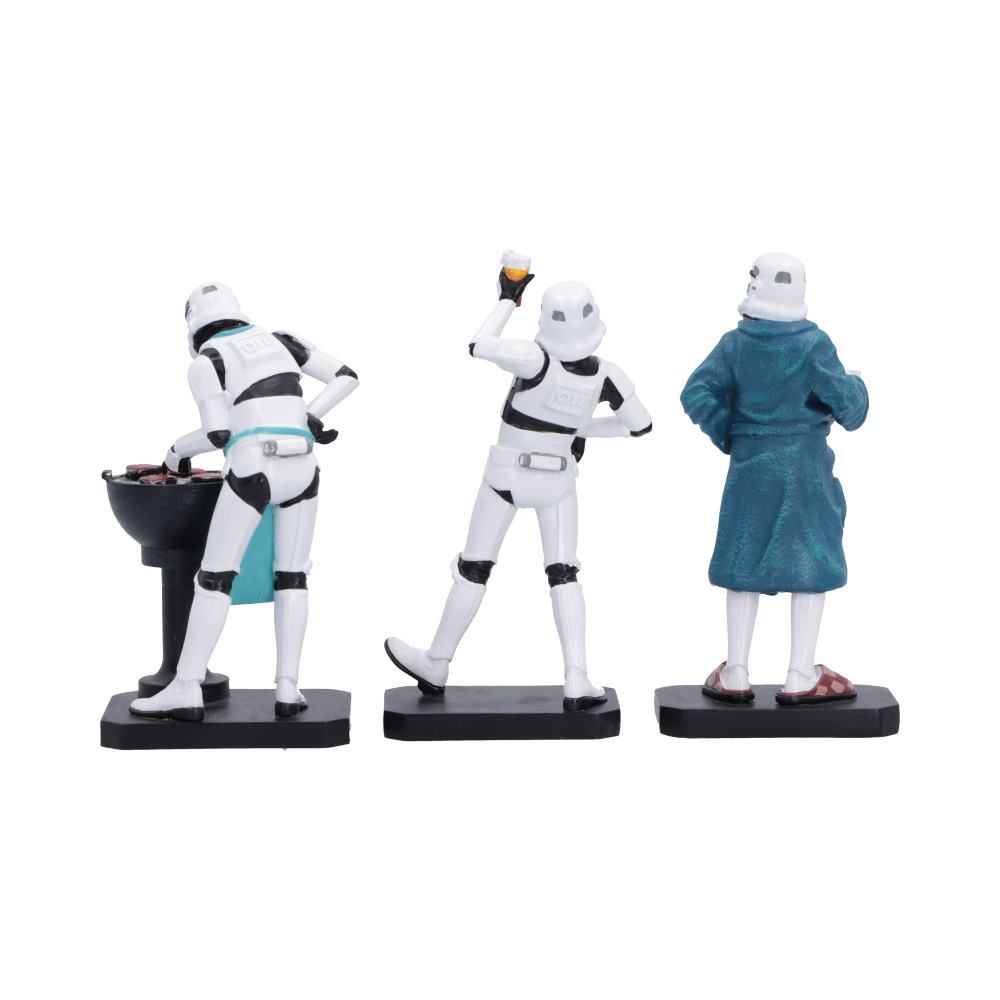 Original Stormtrooper weekend figurine set rear view