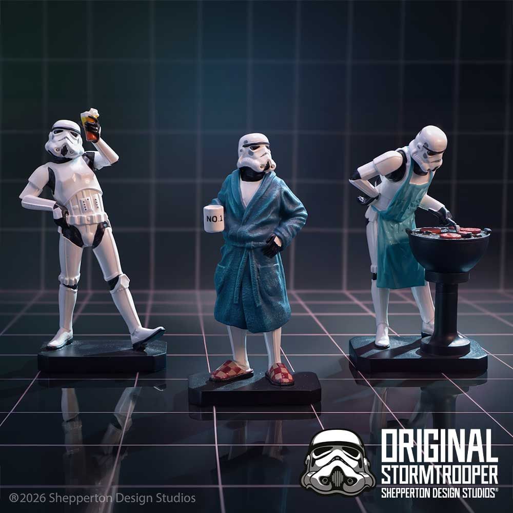 Original Stormtrooper Living for the Weekend collectible set