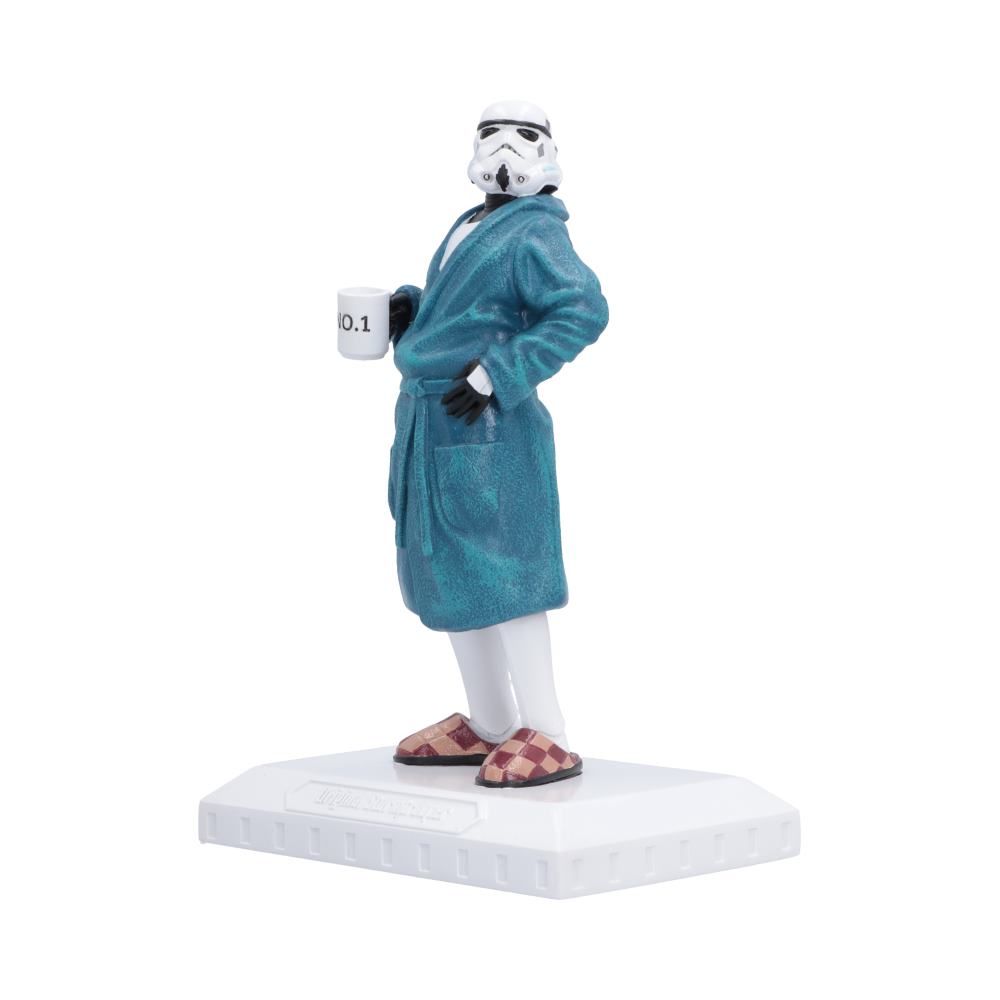 Original Stormtrooper Off Duty Figurine side view