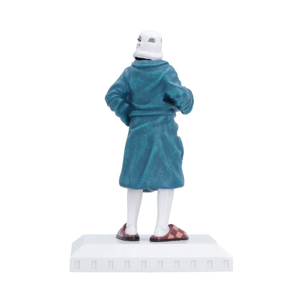 Original Stormtrooper Off Duty Figurine rear view