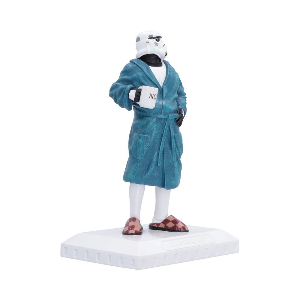 Off Duty Stormtrooper holding mug side view